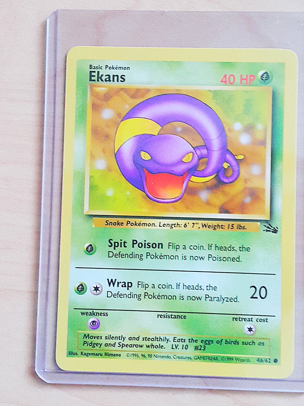 Mint Ekans Pokémon TCG